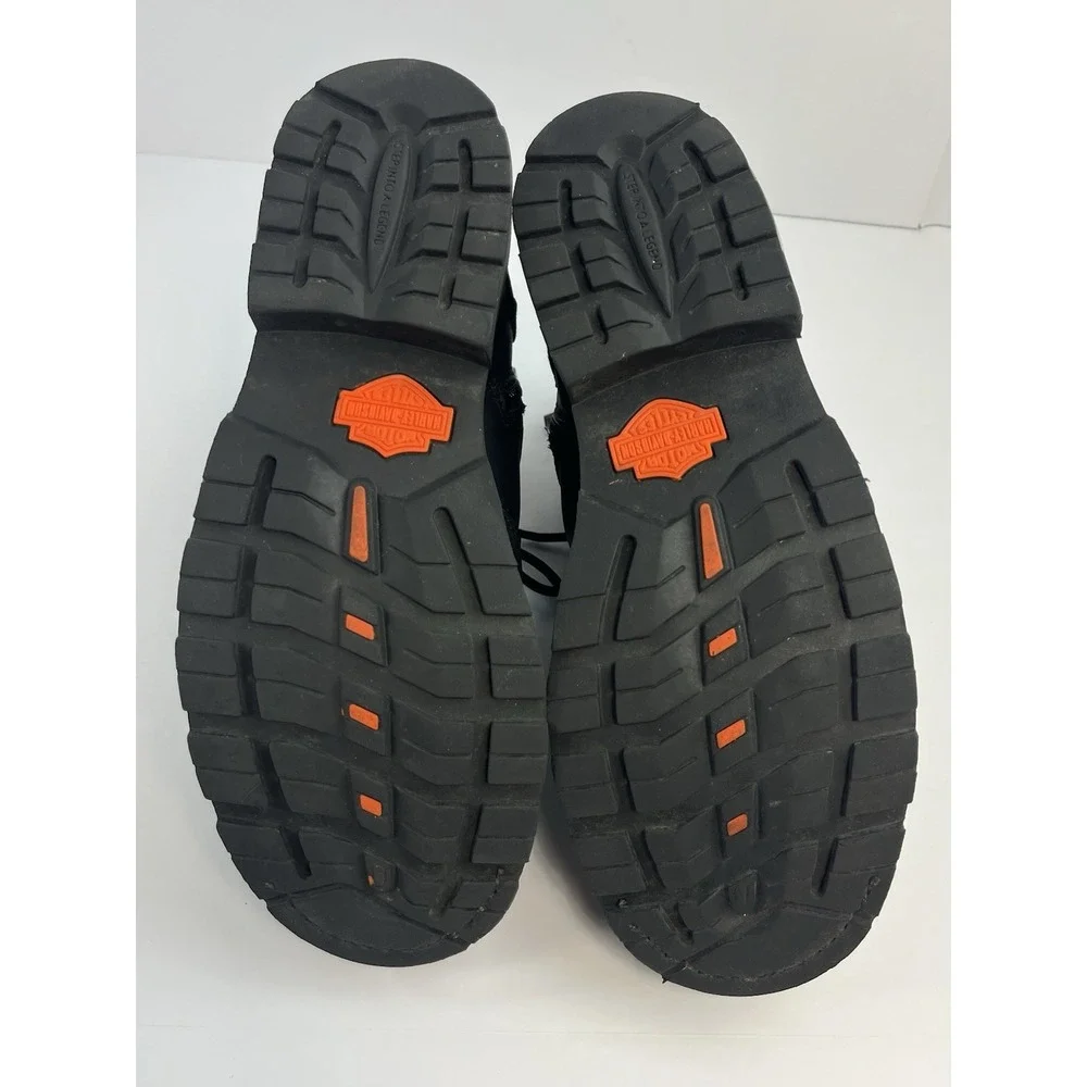 Harley Davidson Bonfield D96114 Men's 10.5M Black Performance Motorcycle Boots